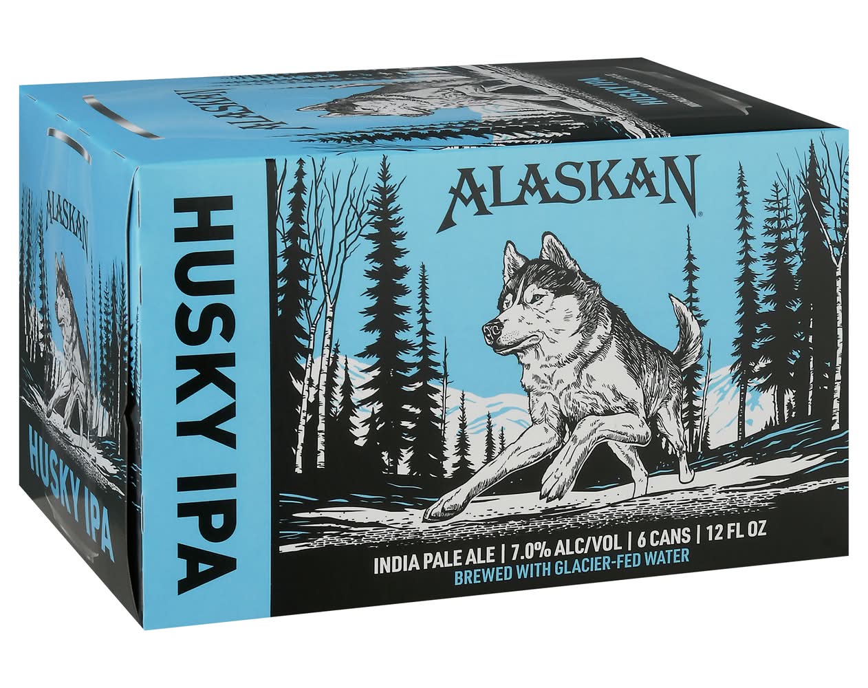 Alaskan Brewing Co. Husky Ipa Beer (6 x 12 fl oz)