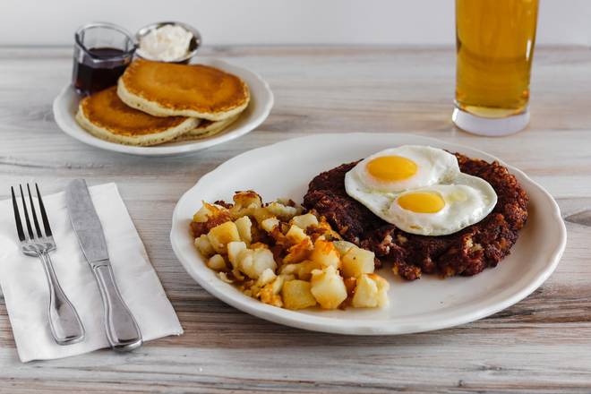 '''Corned Beef Hash & Eggs