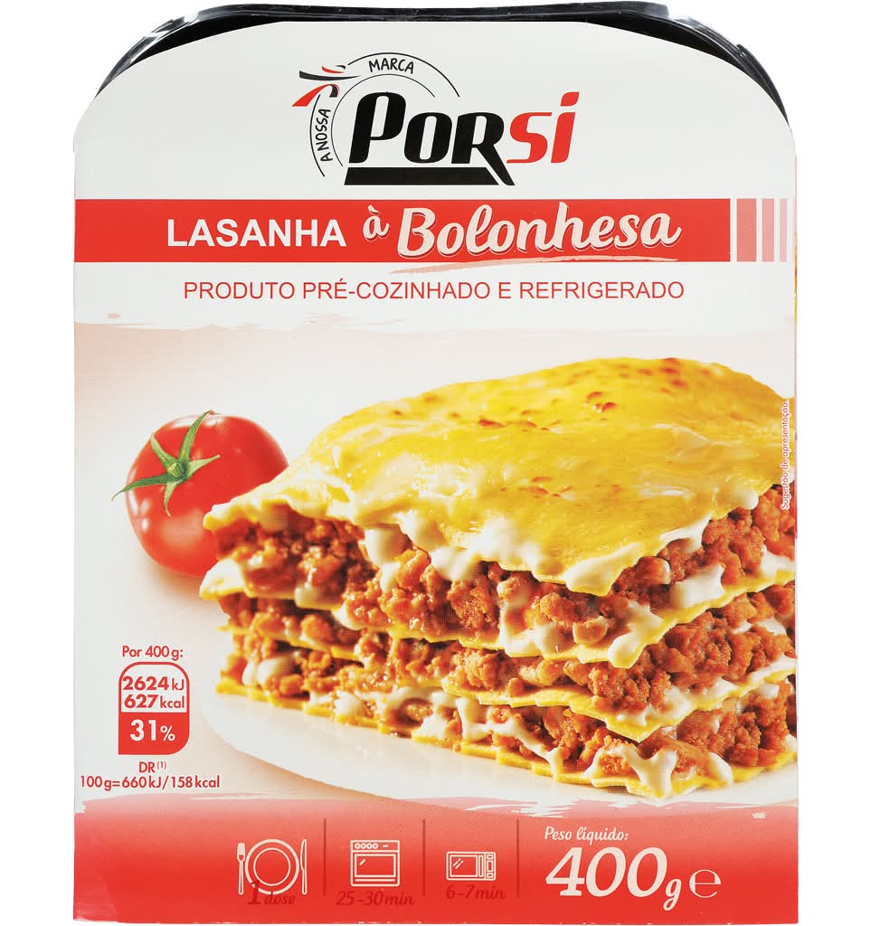 Porsi  - Lasanha Bolonhesa, 400g