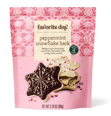 Favorite Day Christmas Peppermint Snowflake Bark (3.1 oz)