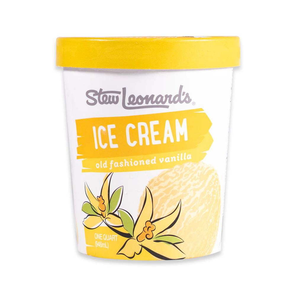 Stew Leonard's Ice Cream, Vanilla (945 ml)
