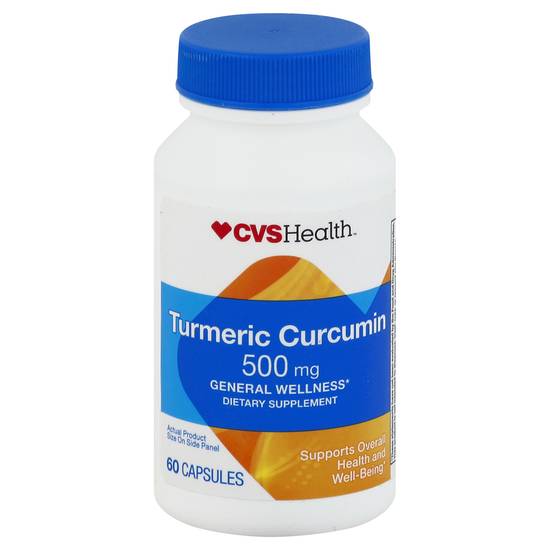 Cvs Health Turmeric Curcumin Capsules