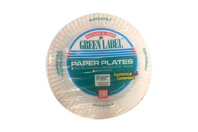 Paper Plates (100 Count)