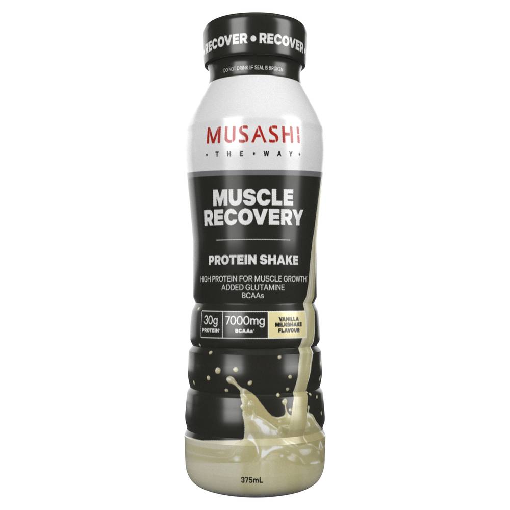 Musashi Muscle Recovery Protein Shake Vanilla Milkshake Delivery Near