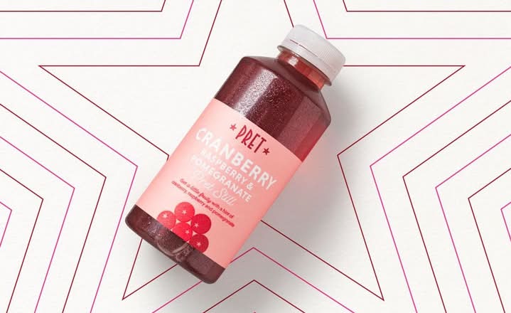 Cranberry, Raspberry & Pomegranate Pret Still