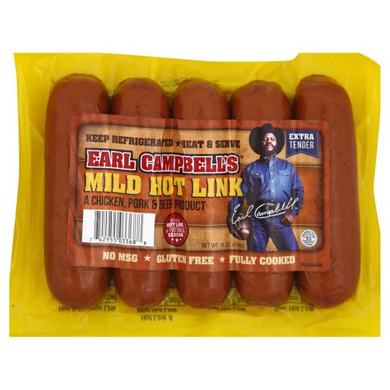 Earl Campbell's Hot Link (16 oz)
