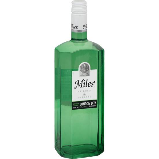 Miles London Dry Gin (1L bottle)