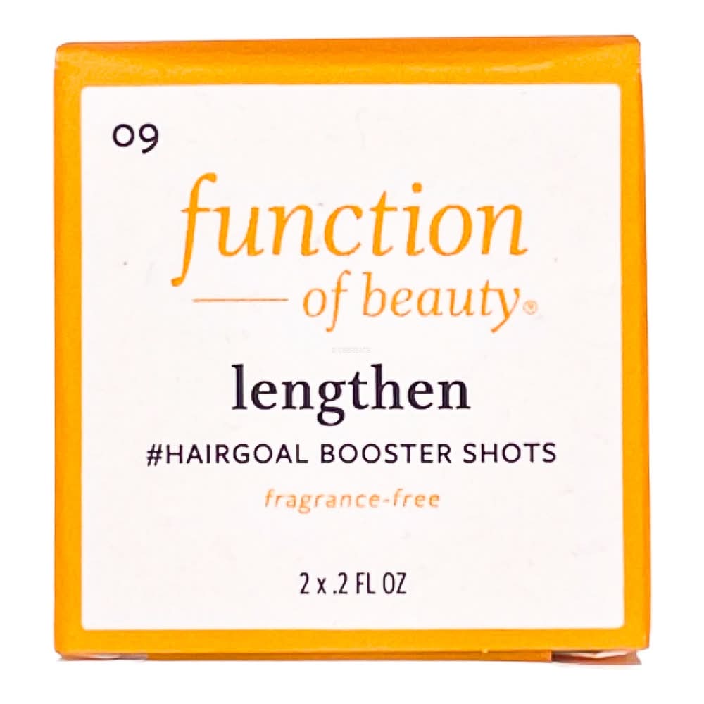 Function of Beauty Lengthen Hairgoal Booster Treatment Shots (2 x 0.2 fl oz)