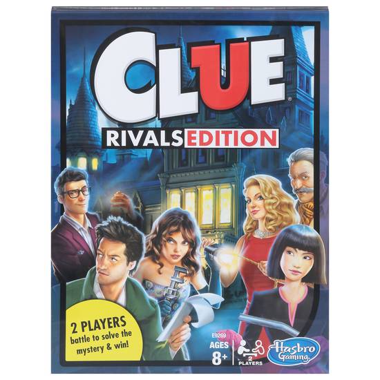 Hasbro Gaming Clue Card Game Rival Edition