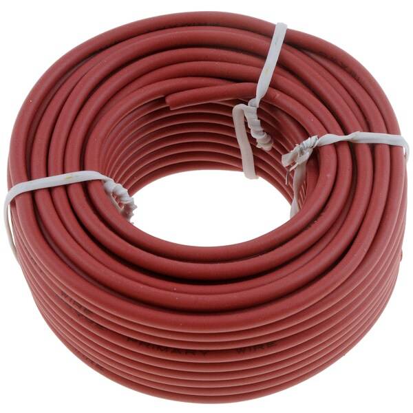 16 Gauge Red Primary Wire, 30 ft
