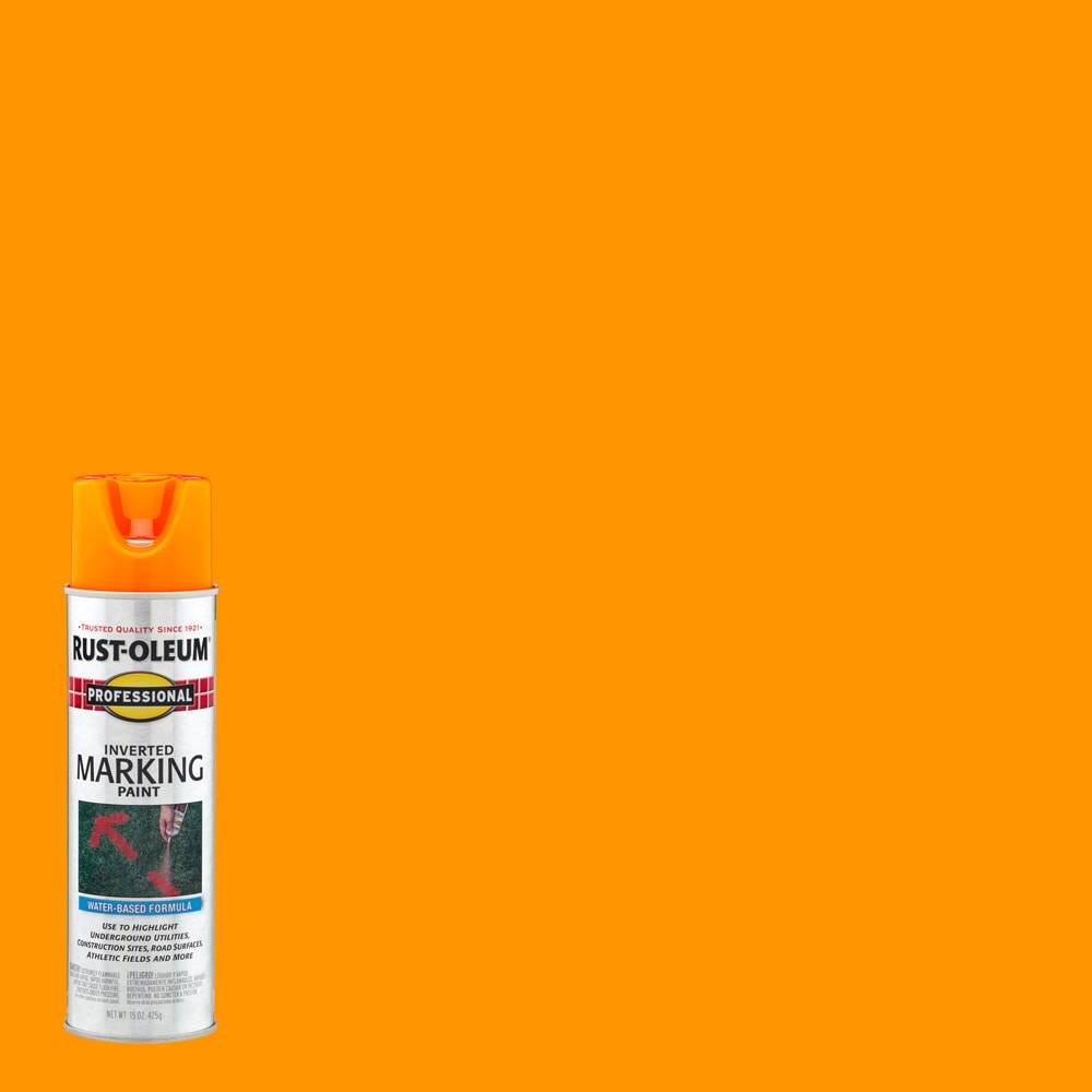 Rust-Oleum Professional Red-orange Water-based Marking Paint (Spray Can) | 270476