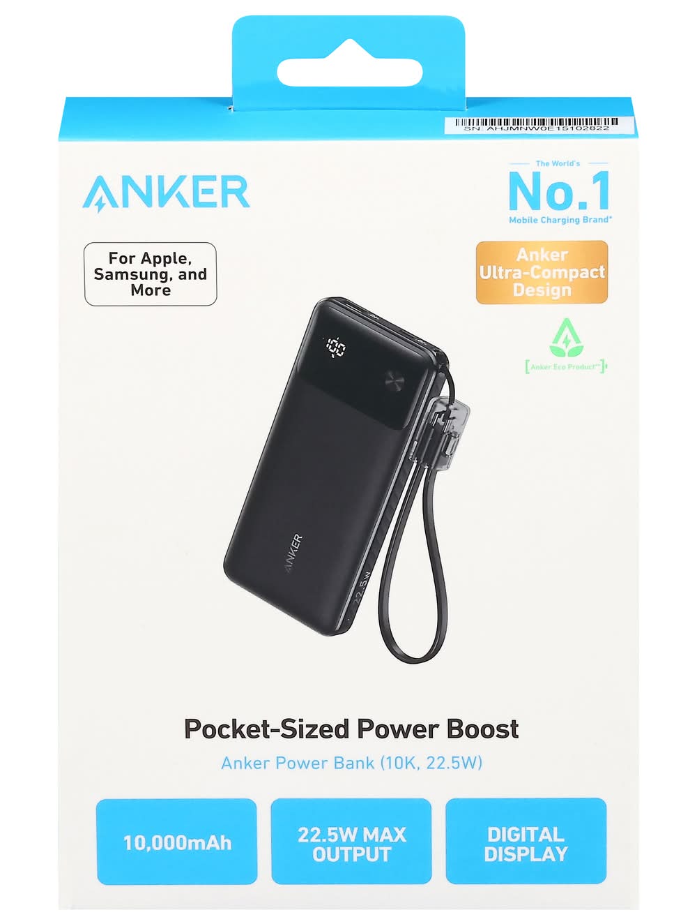 Anker Power Bank, Black