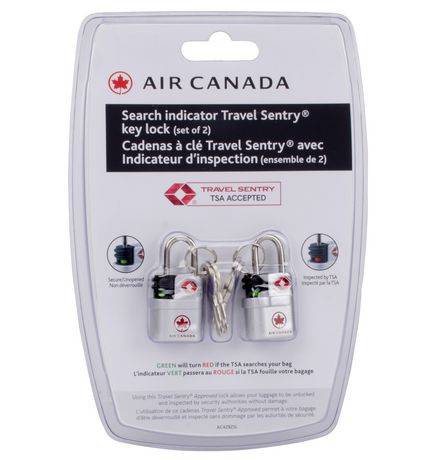 Air Canada Search Indicator Tsa Key Lock (2 units)