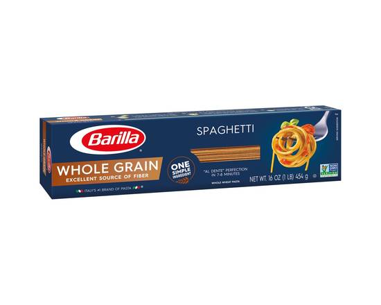 Barilla · Pasta Spaghetti Whole Grain Box (16 oz)