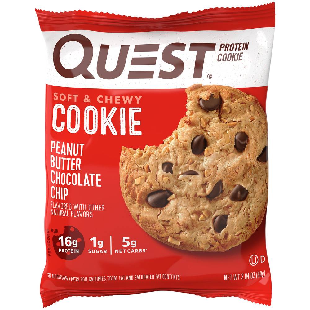 Quest Soft & Chewy Cookie (peanut butter-chocolate chip)