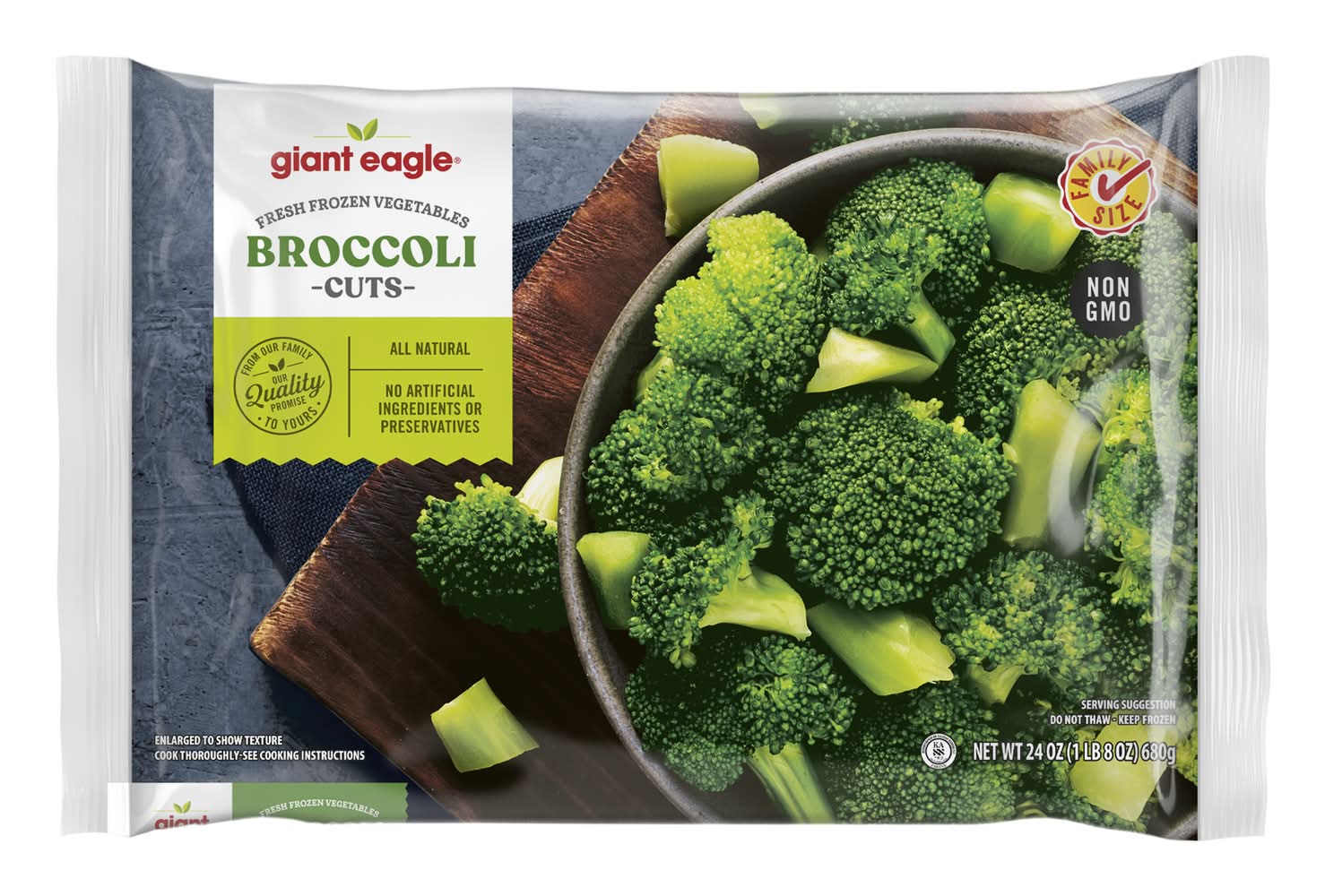 Giant Eagle Broccoli Cuts (24 oz)