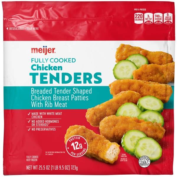 Meijer Frozen Chicken Breast Tenders