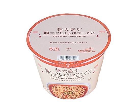 【カップ麺】◎Lm 麺大盛り 豚コクしょうゆラーメン