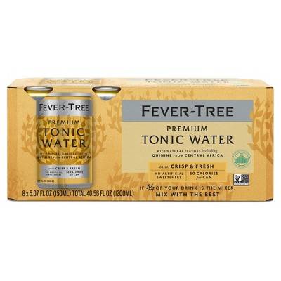 Fever-Tree Premium Indian Tonic Water (8 x 5.7 fl oz)