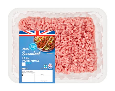 ASDA Succulent Lean Pork Mince (500g)