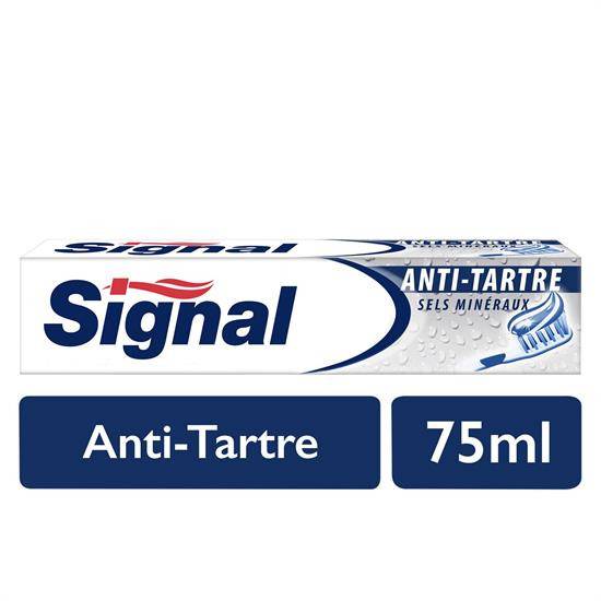 Dentifrice anti tartre SIGNAL - le tube de 75 ml