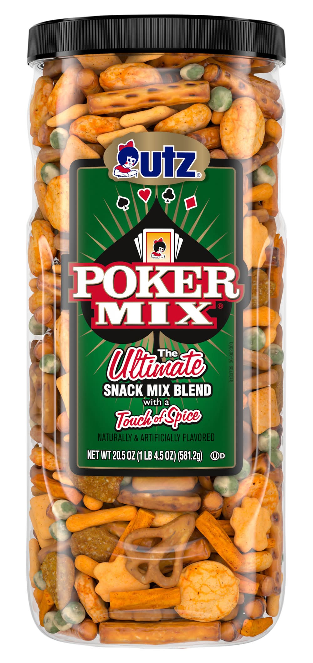 Utz Poker Mix Ultimate Blend With a Touch Of Spice (1.28 lbs)