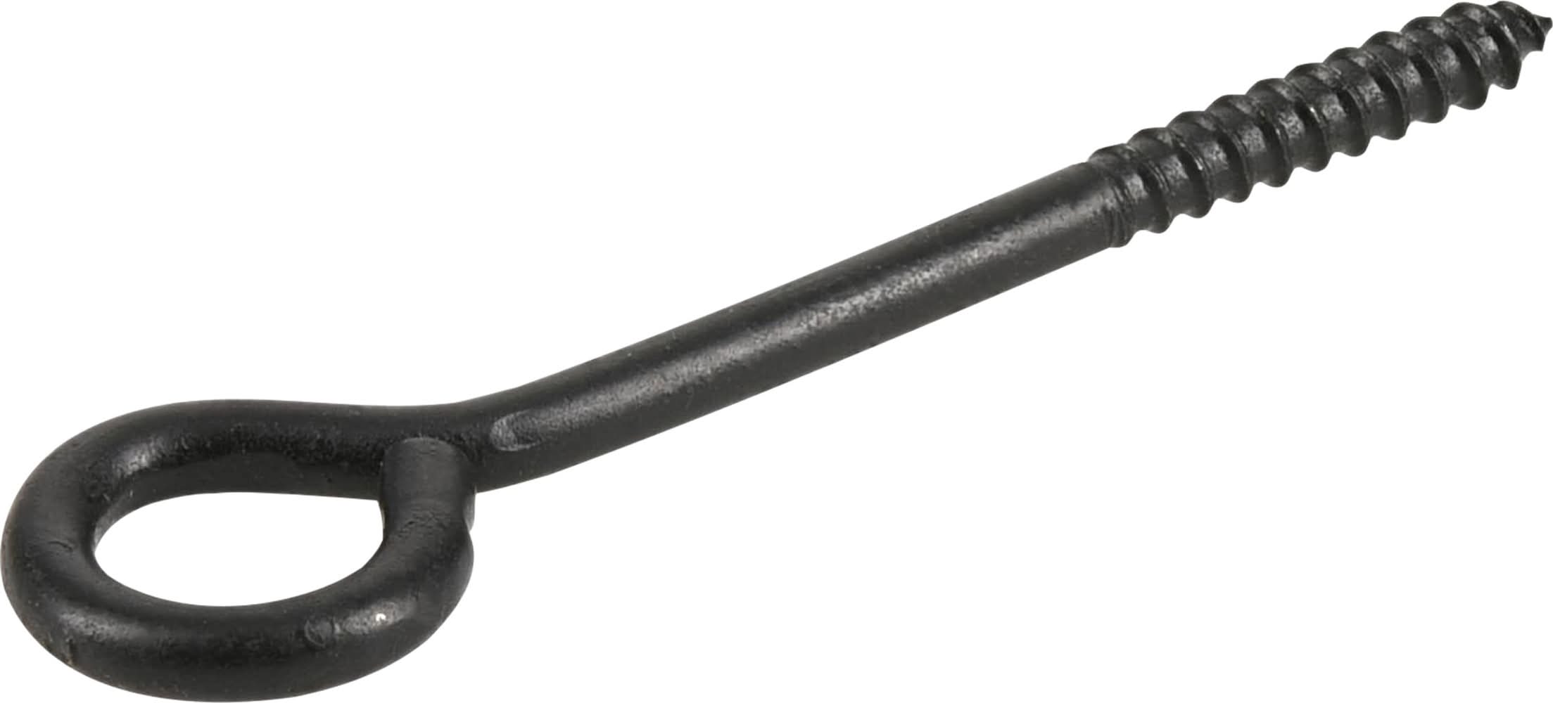 DuraSteel 1/4-in 1/4-in x 3-3/4-in Plain Interior/Exterior Coarse Thread Eye Bolt