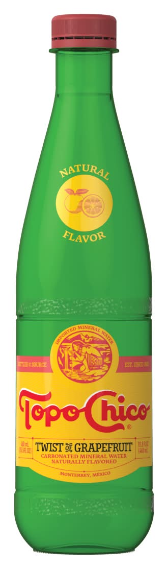 Topo Chico Twist Of Grapefruit Water (15.5 fl oz)