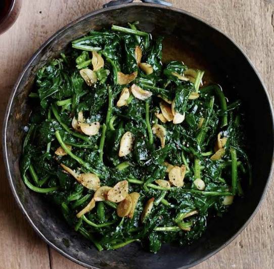 Sauteed Organic Spinach