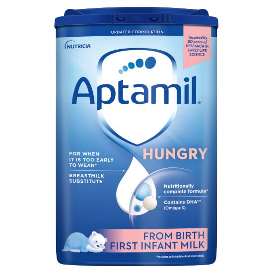 Nutricia Aptamil Hungry First Infant Milk From Birth (800g)