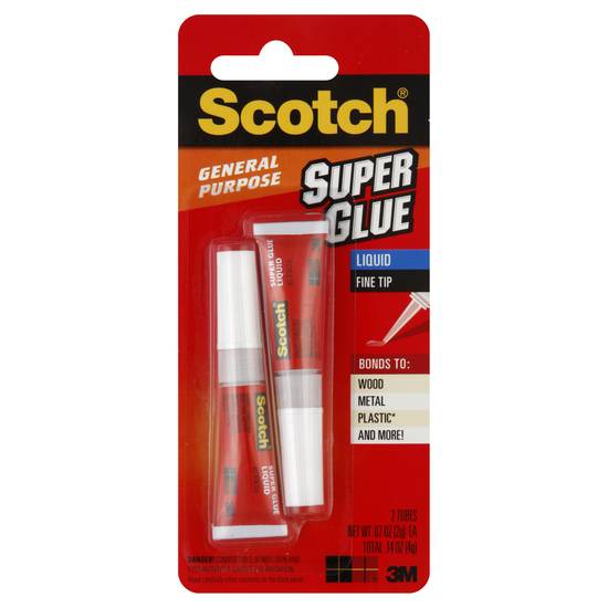 Scotch-Brite General Purpose Super Fine Tip Liquid Glue (2 ct)