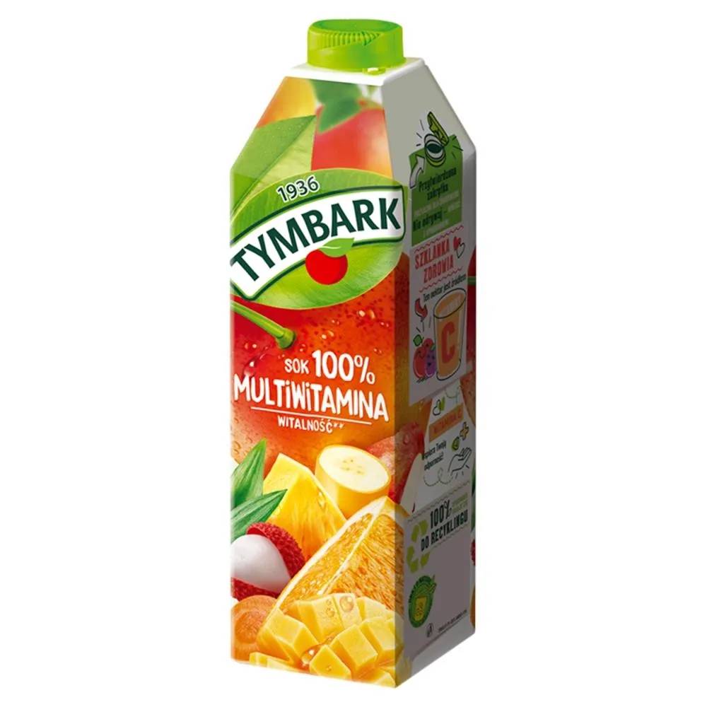 Tymbark Sok 100 % multiwitamina 1 l