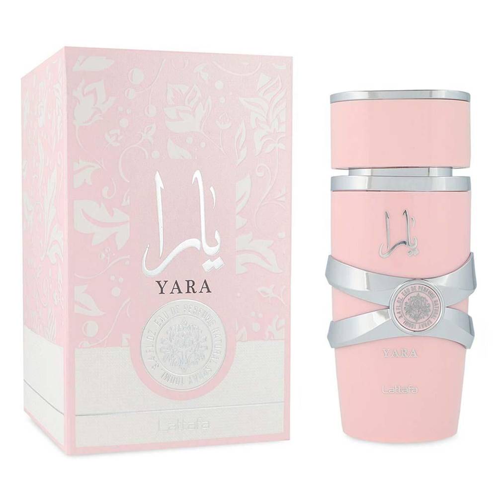Lattafa · Yara fragancia, ámbar-vainilla, mujer (100 ml)