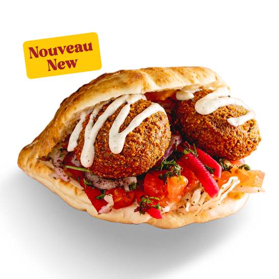 Pita Cuit au Four Falafel