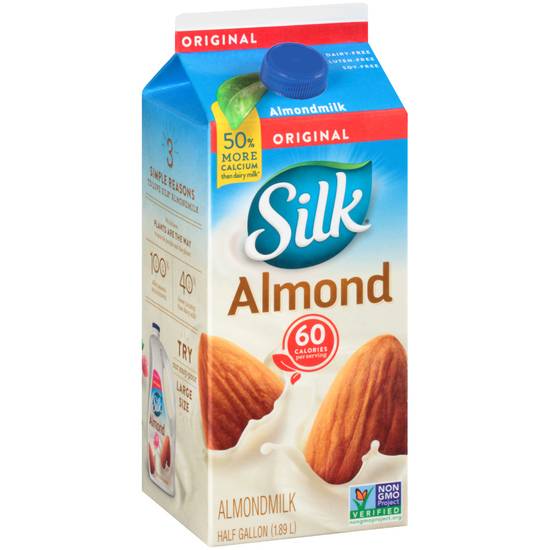 Silk Almondmilk Original (1/2 gal)