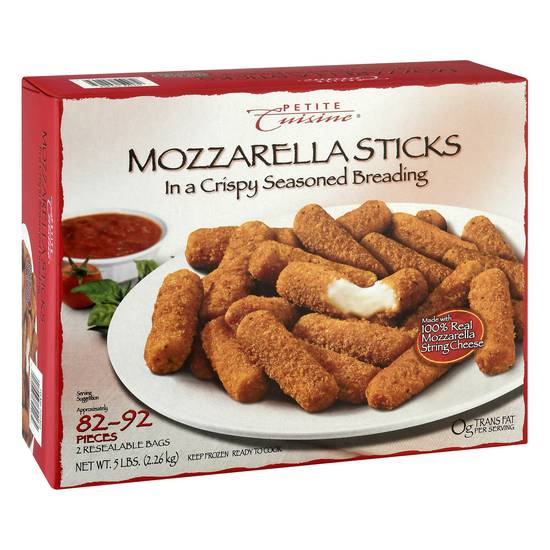 Petite Cuisine Mozzarella Sticks (5 lbs)