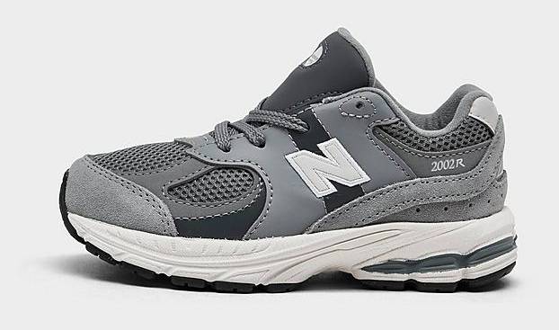 New Balance Kid's Toddler New Balance 2002r Casual Shoes, 9, Steel/Lead