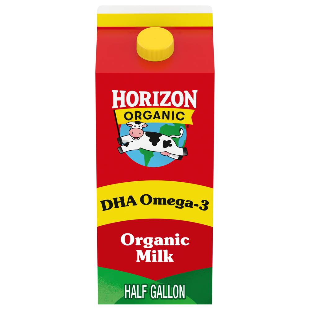 Horizon Organic Whole Dha Omega-3 Milk (0.5 gal)