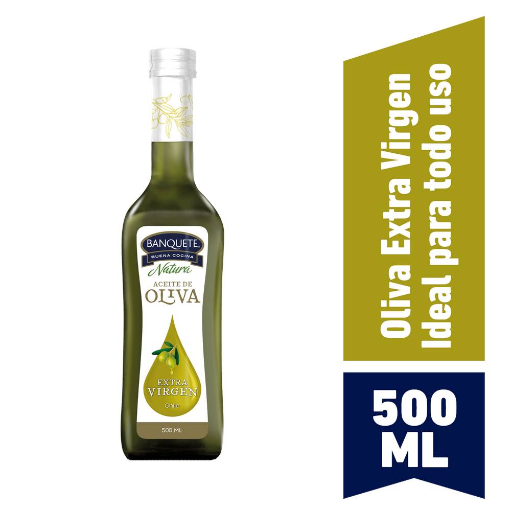 Banquete aceite de oliva extra virgen (botella 500 ml)