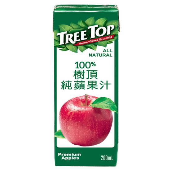 樹頂100%純蘋果汁200MLx6入