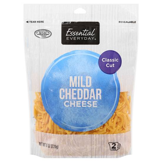 Essential Everyday Classic Cut Mild Cheddar Cheese