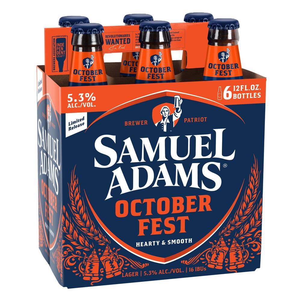 Samuel Adams Winter Lager Ale Beer (6 pack, 12 fl oz)