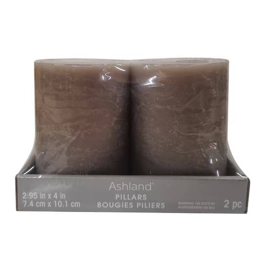 2.95" X 4" Scented Pillar Candles, 2Ct. By Ashland