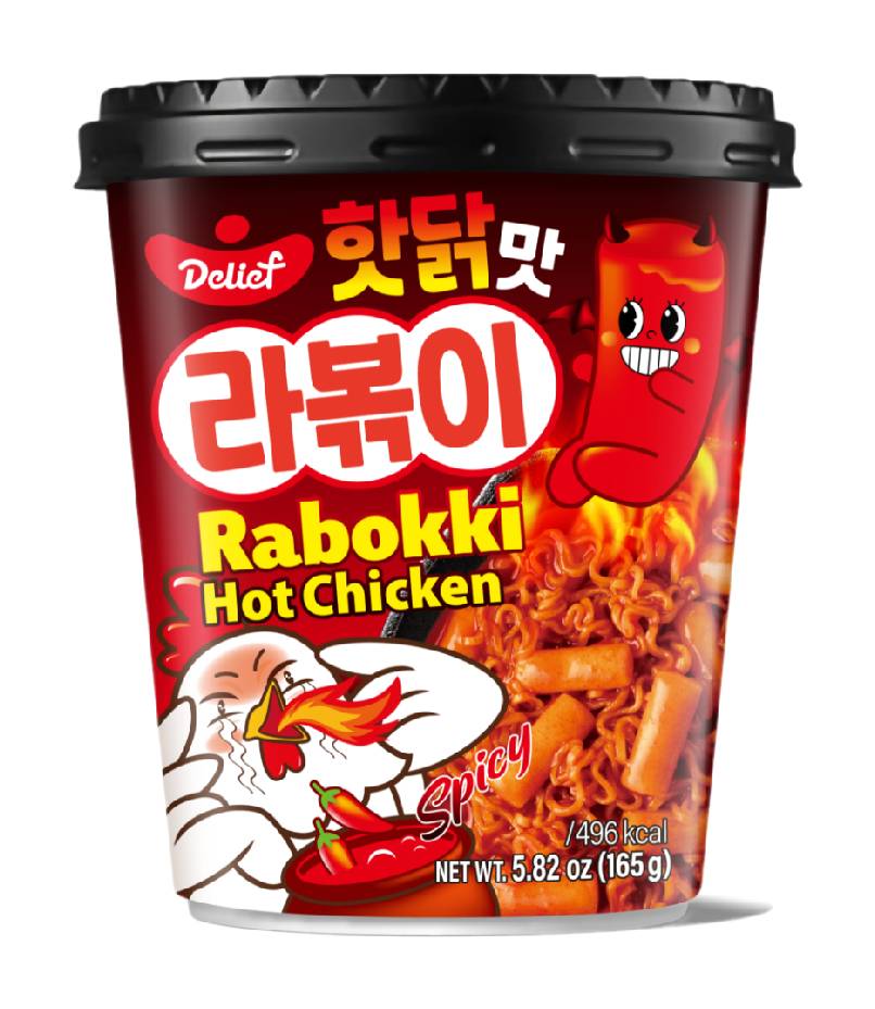 Delief Hot Chicken, Rabokki (165g)