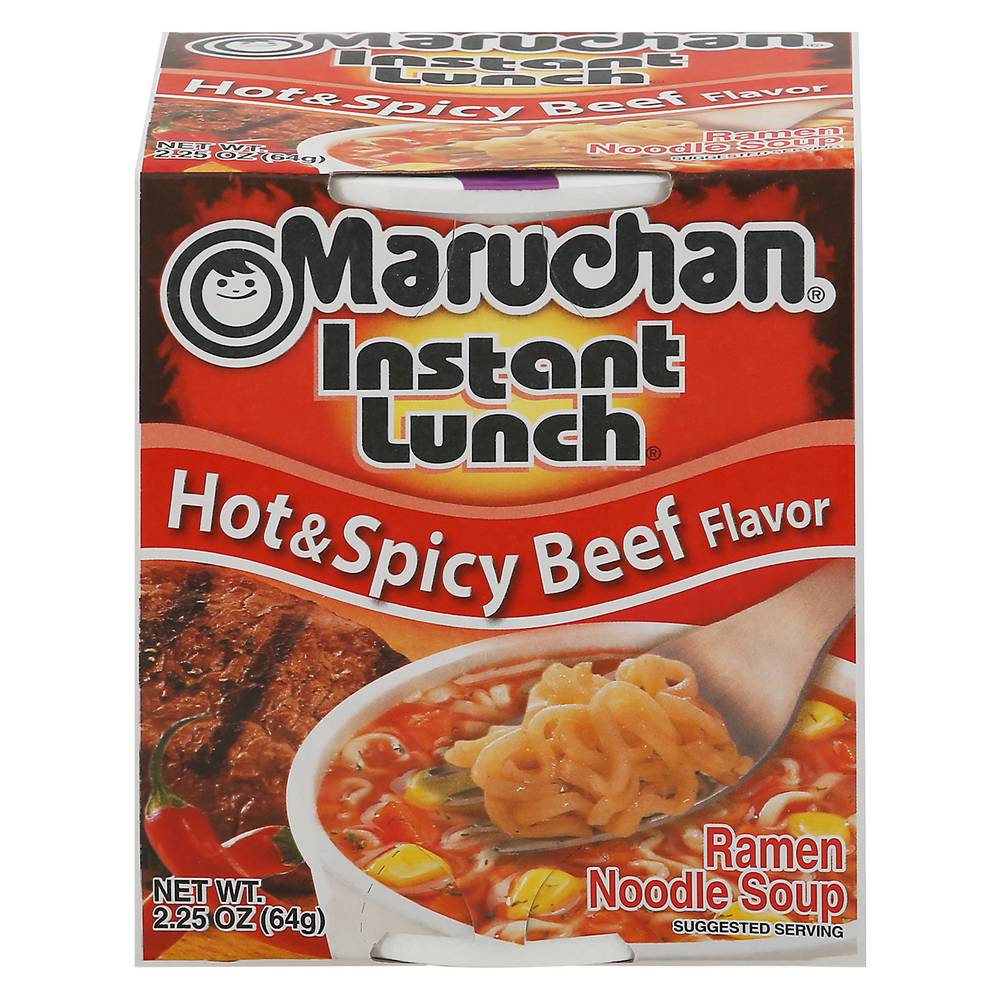 Maruchan Instant Lunch Hot & Spicy Beef Ramen Noodles