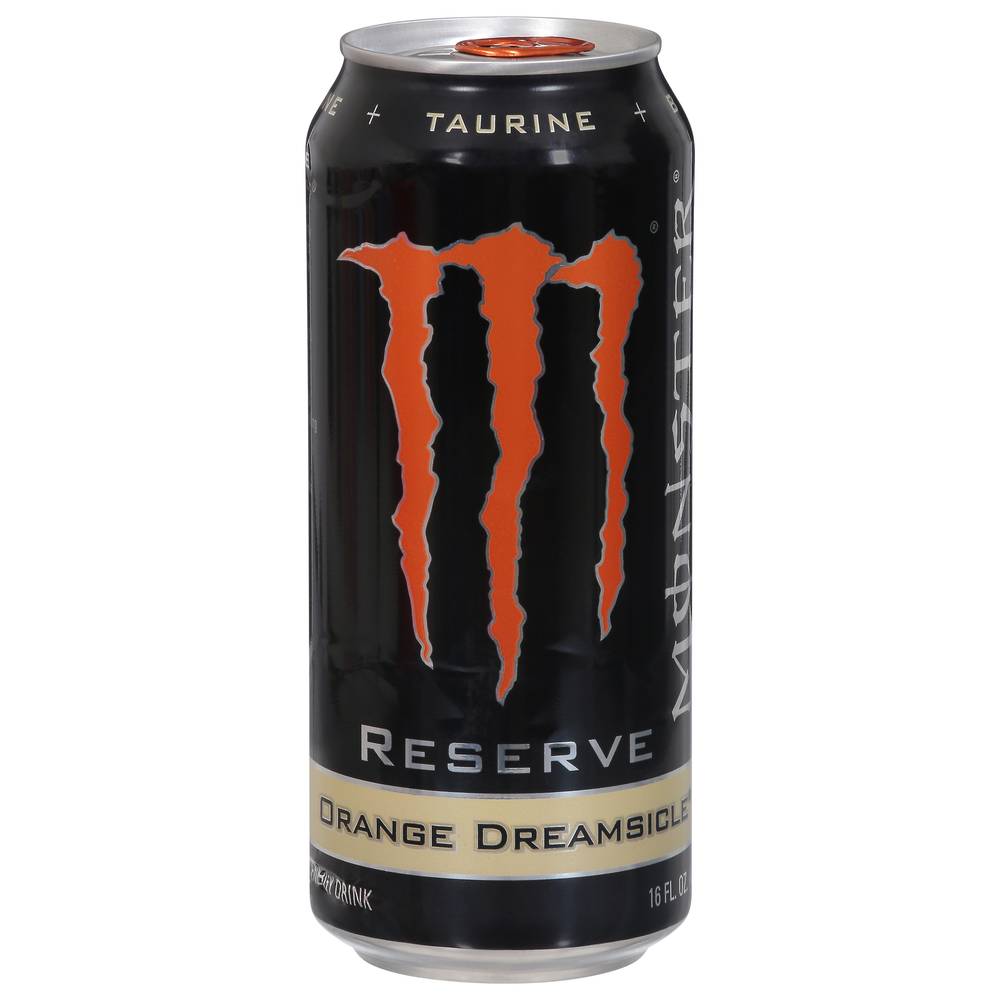 Monster Energy Reserve Dreamsicle Energy Drink, Orange (16 fl oz)