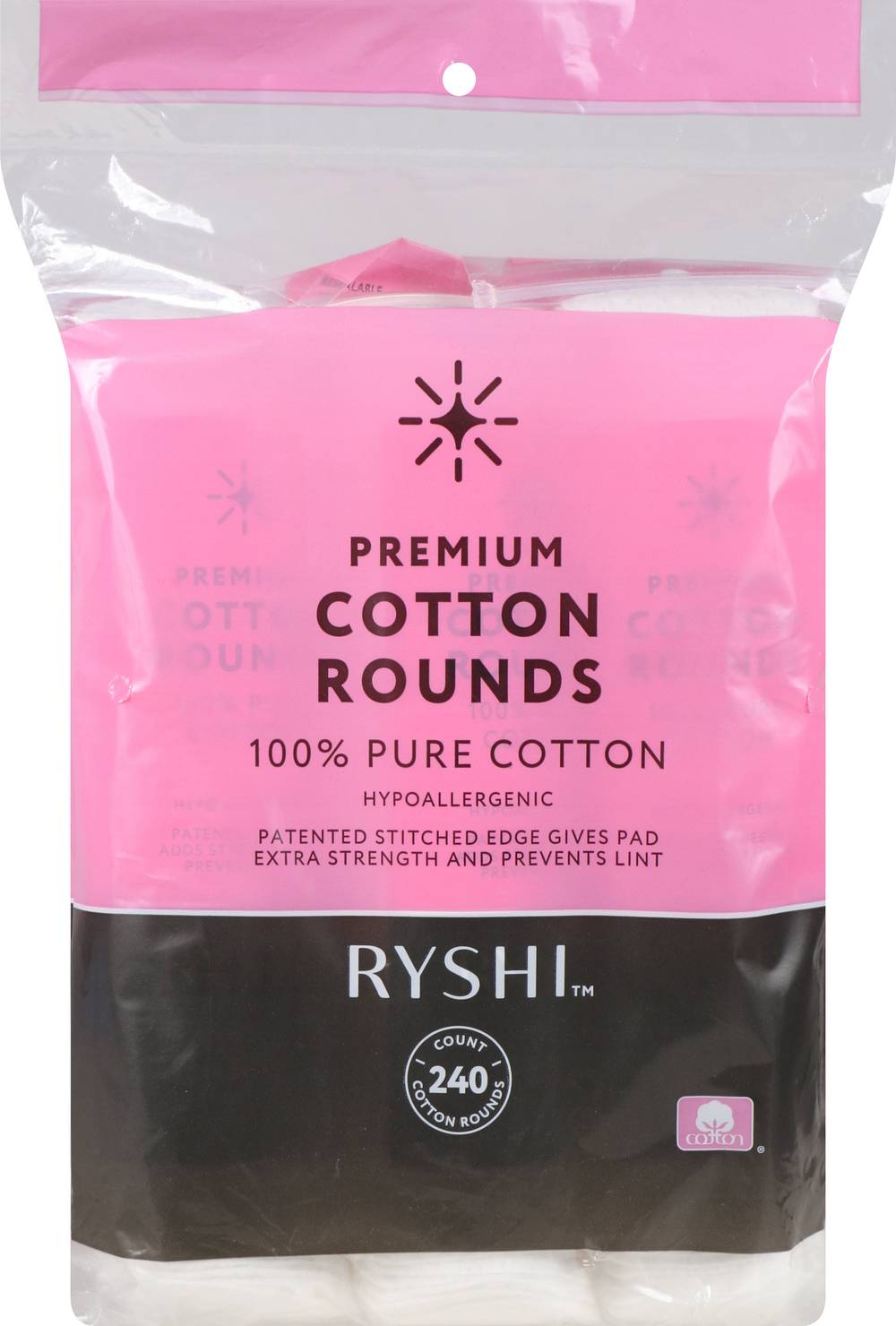 Ryshi Premium Cotton Rounds (80 ct x 3 ct)