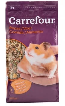 Comida para hámster Carrefour 800g.