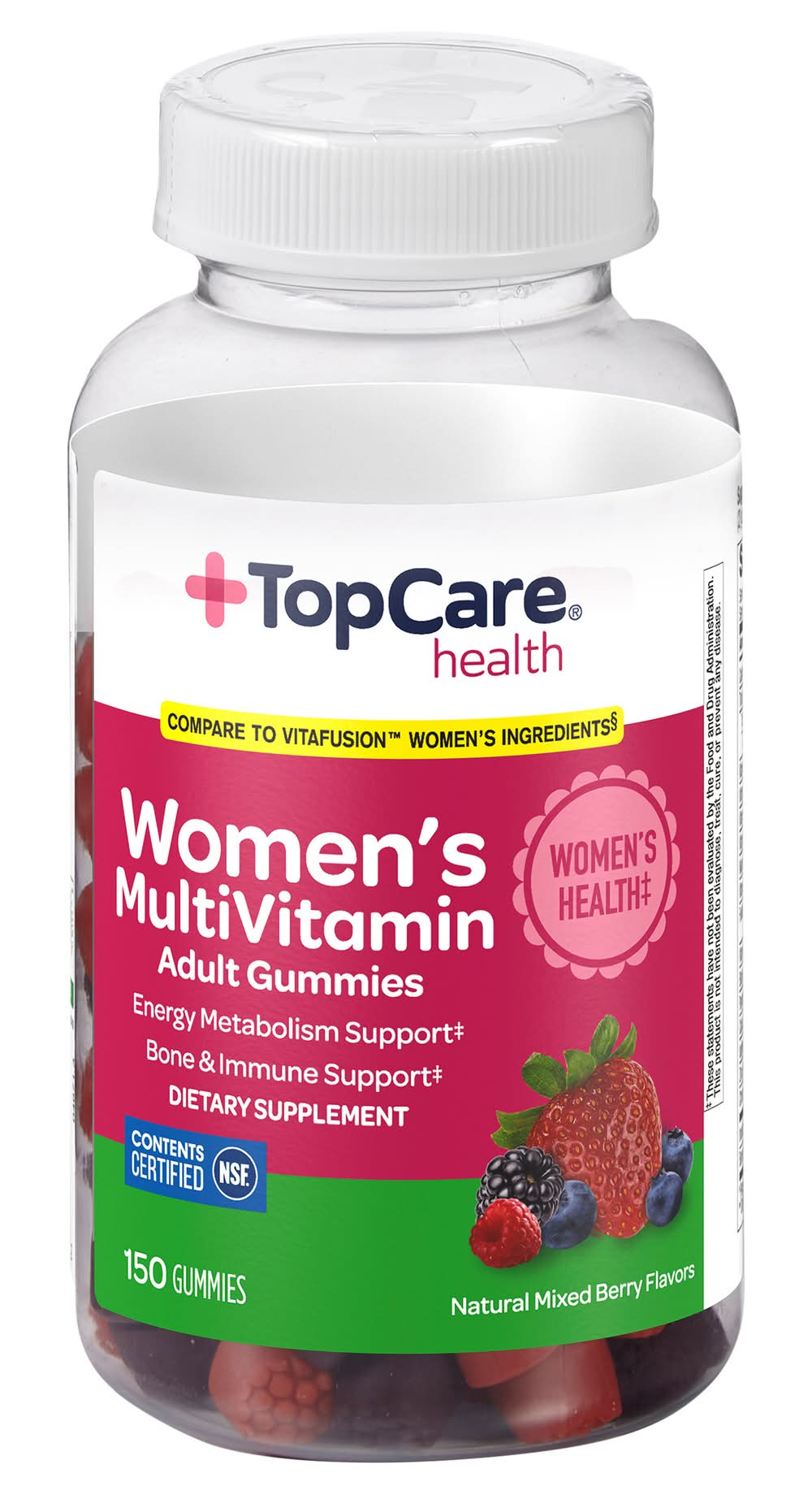 TopCare Health Women's Multivitamin Adult Gummies, Mixed Berry (150 ct)