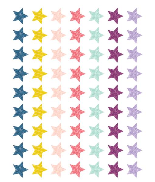 Teacher Created Resources Mini Stickers, Oh Happy Day Stars, Pack Of 378 Stickers